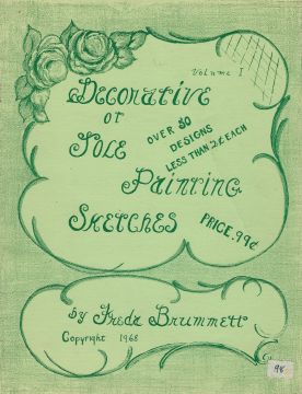CLEARANCE: Decorative or Tole Painting Sketches Volume I - Freda Brummett